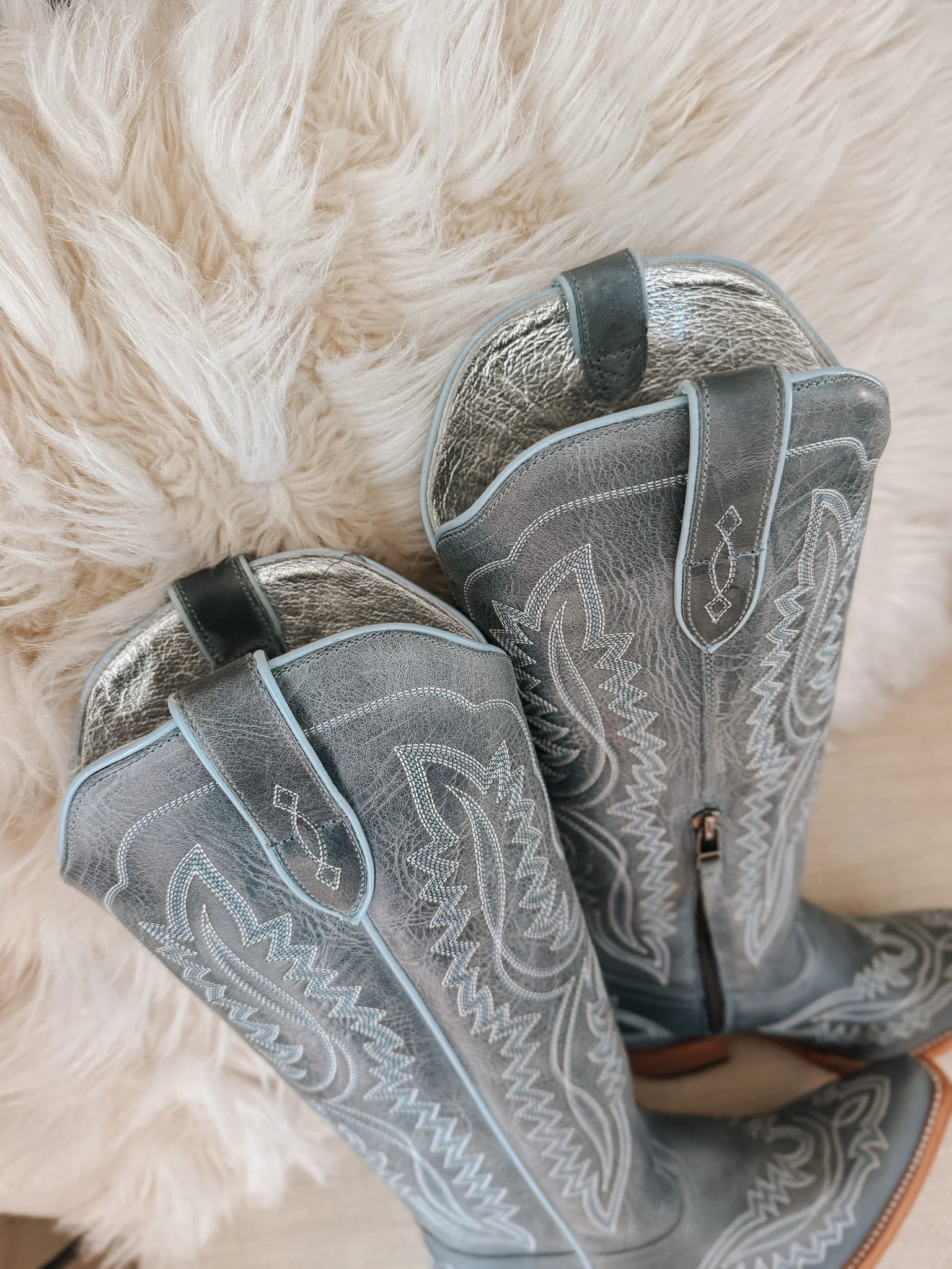 Ariat Women's Casanova Western Boots in Vintage Denim - Image 14