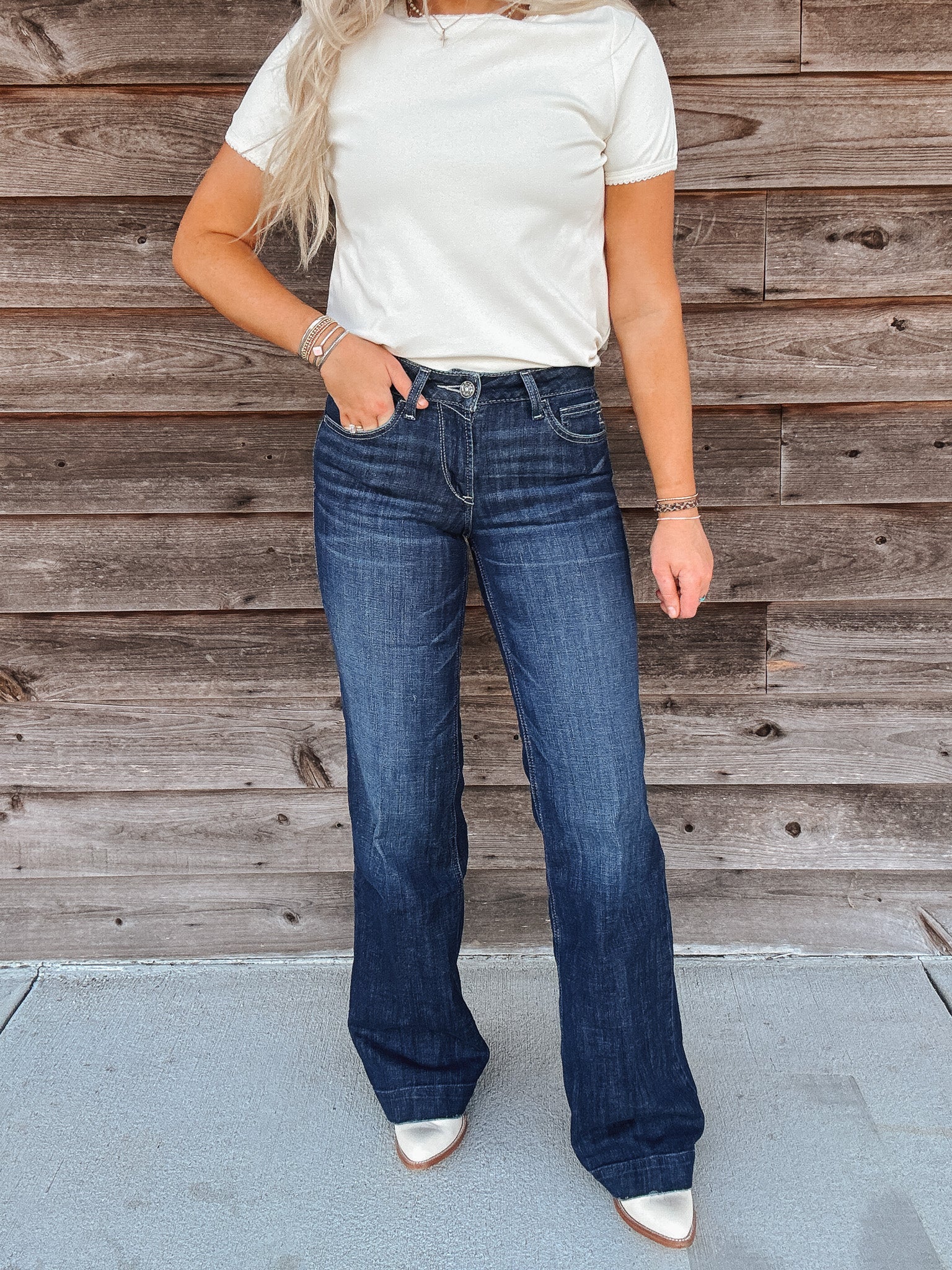 Ariat Women's Perfect Rise Catalaya Trouser Jeans - Image 2