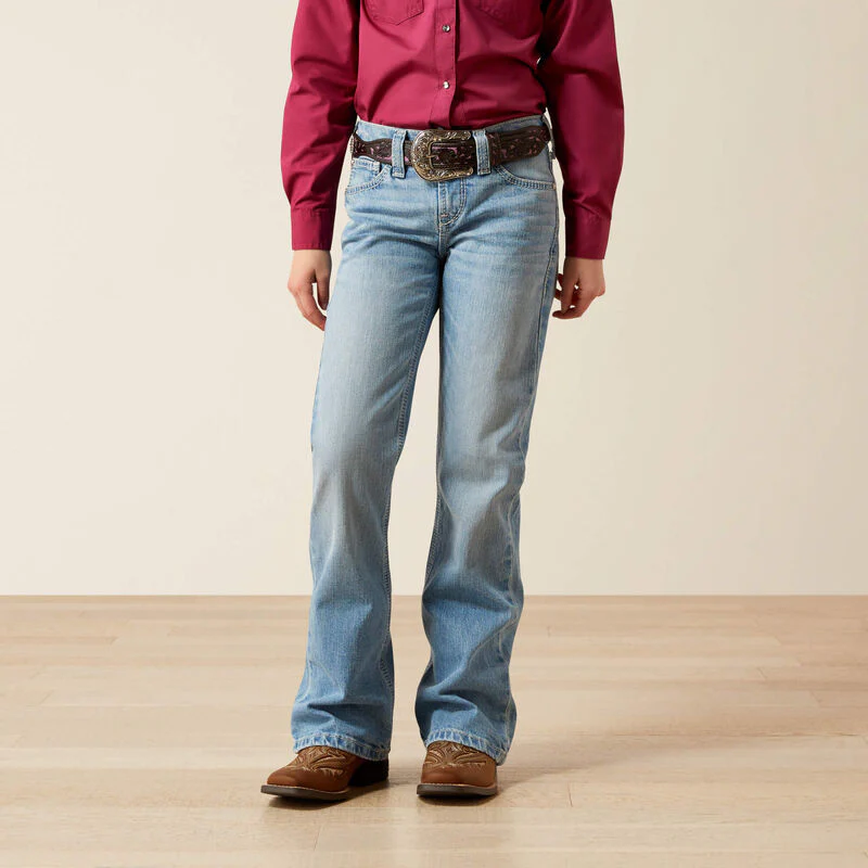 Ariat Girl's Aisha Boot Cut Jeans - Image 2