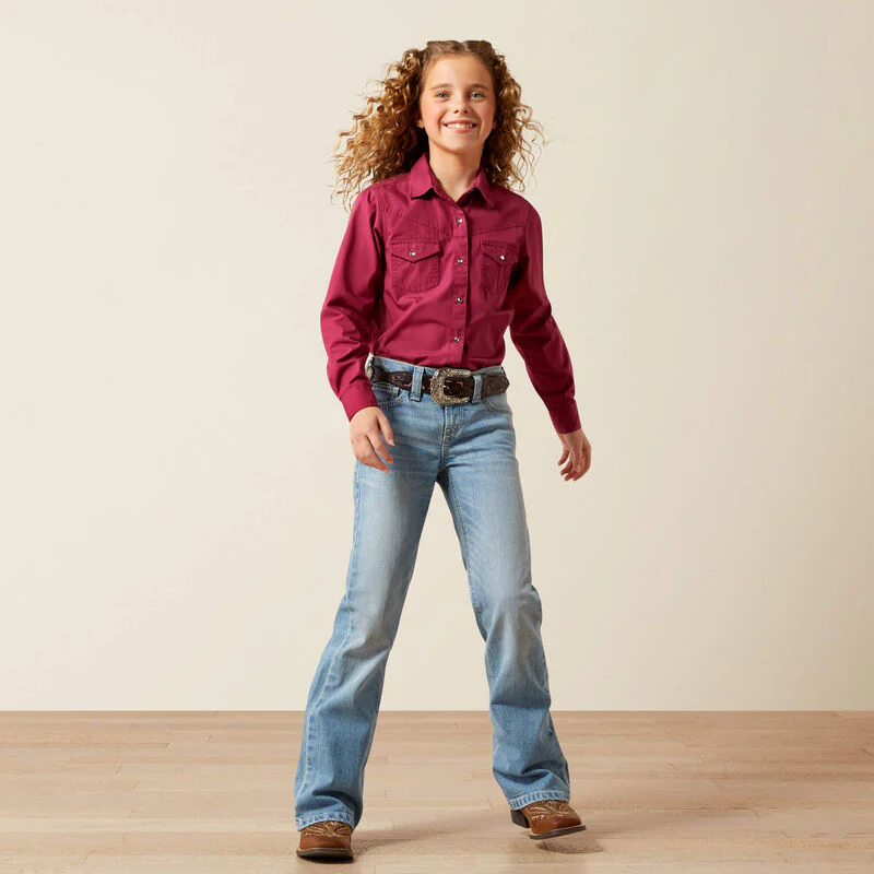 Ariat Girl's Aisha Boot Cut Jeans - Image 3