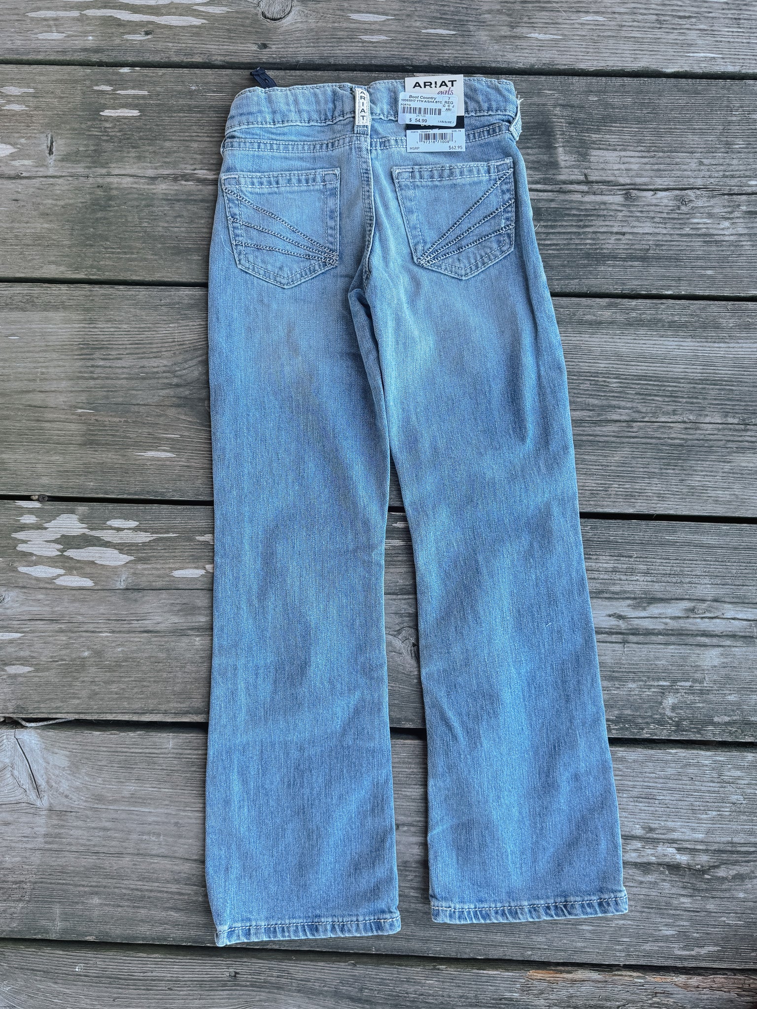 Ariat Girl's Aisha Boot Cut Jeans - Image 8