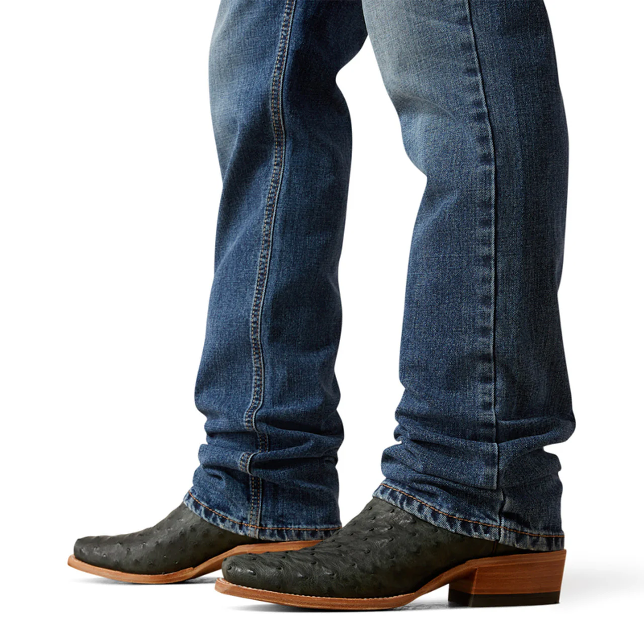 Men's Ariat M7 Slim Rebel Classic Rise Straight Leg Jeans - Image 2