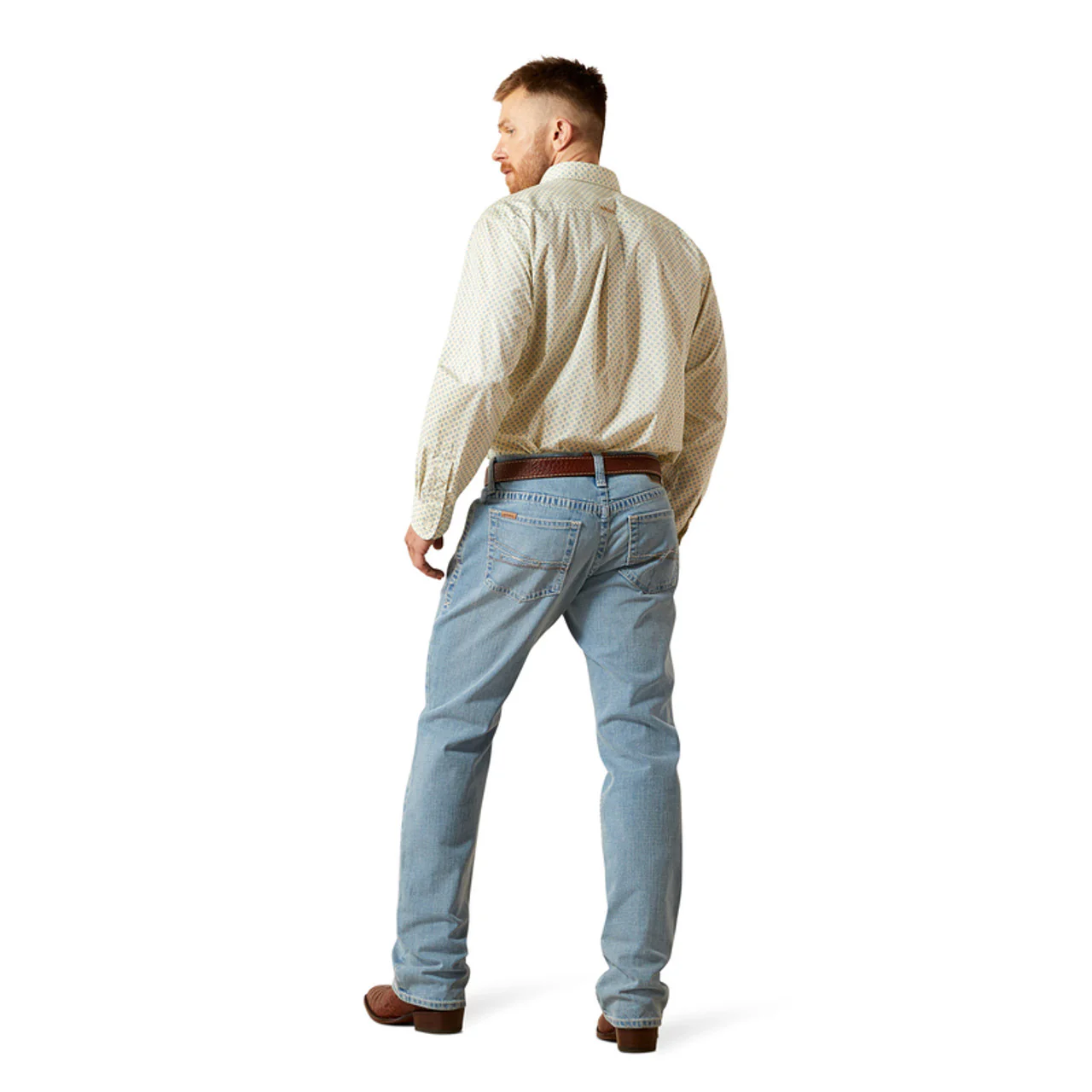 Men's Ariat M4 Relaxed Lucas Straight Leg Jeans - Image 3