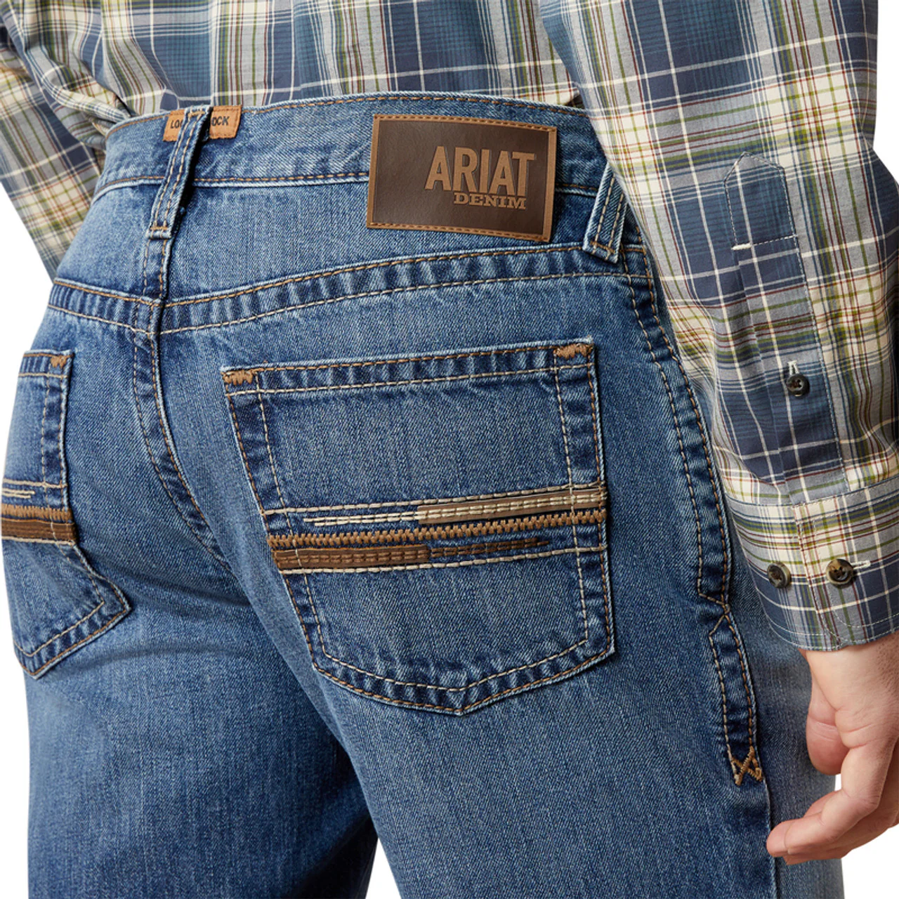 Men's Ariat M4 Relaxed Shane Boot Cut Jeans - Image 3