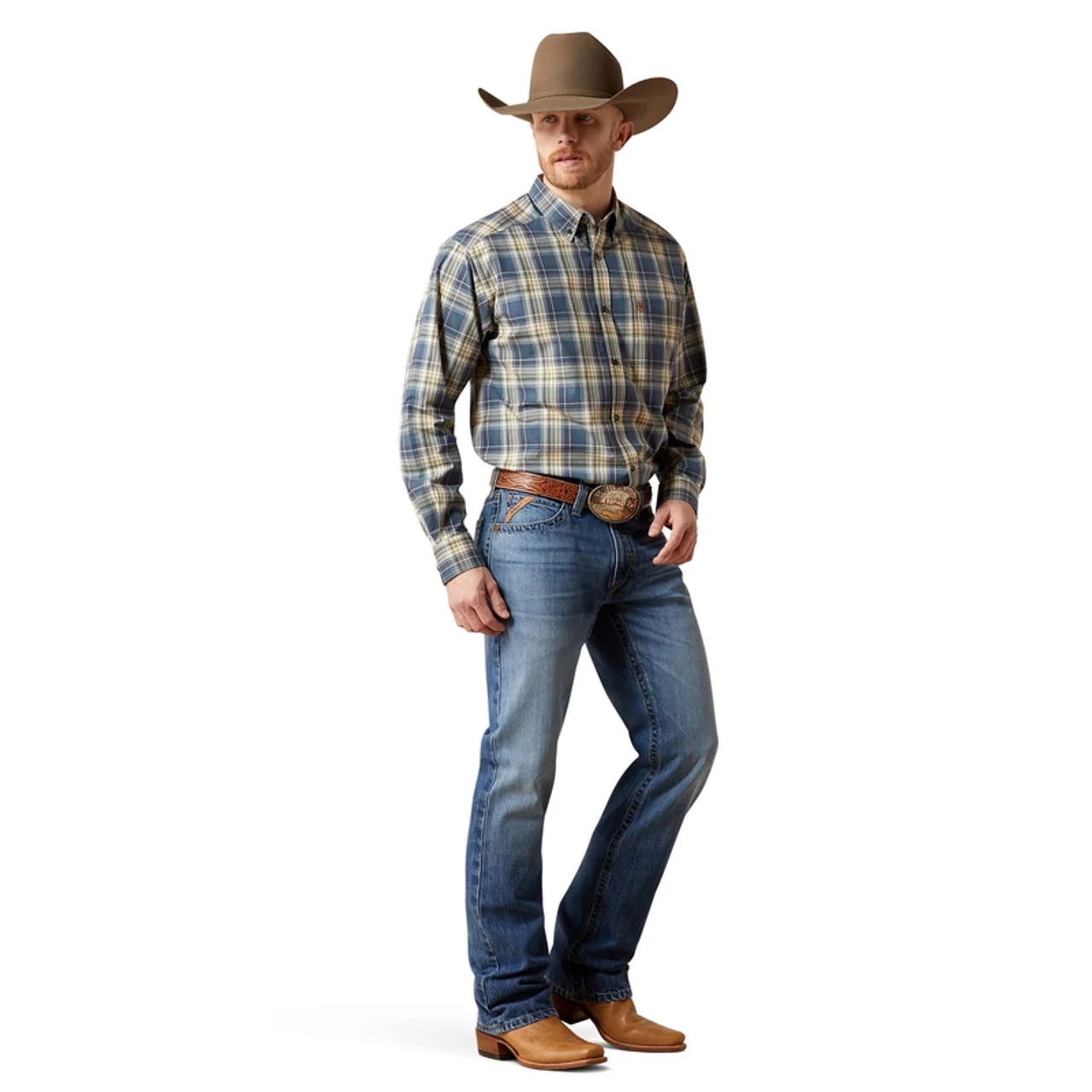 Men's Ariat M4 Relaxed Shane Boot Cut Jeans - Image 6