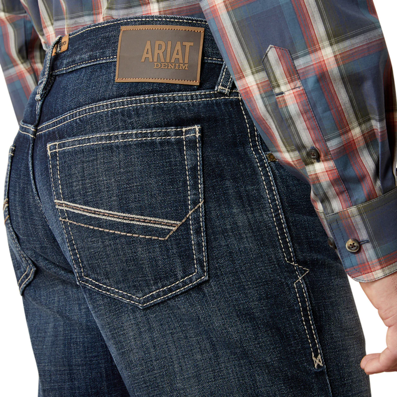 Men's Ariat M2 Traditional Relaxed Mayfield Boot Cut Jeans - Image 2