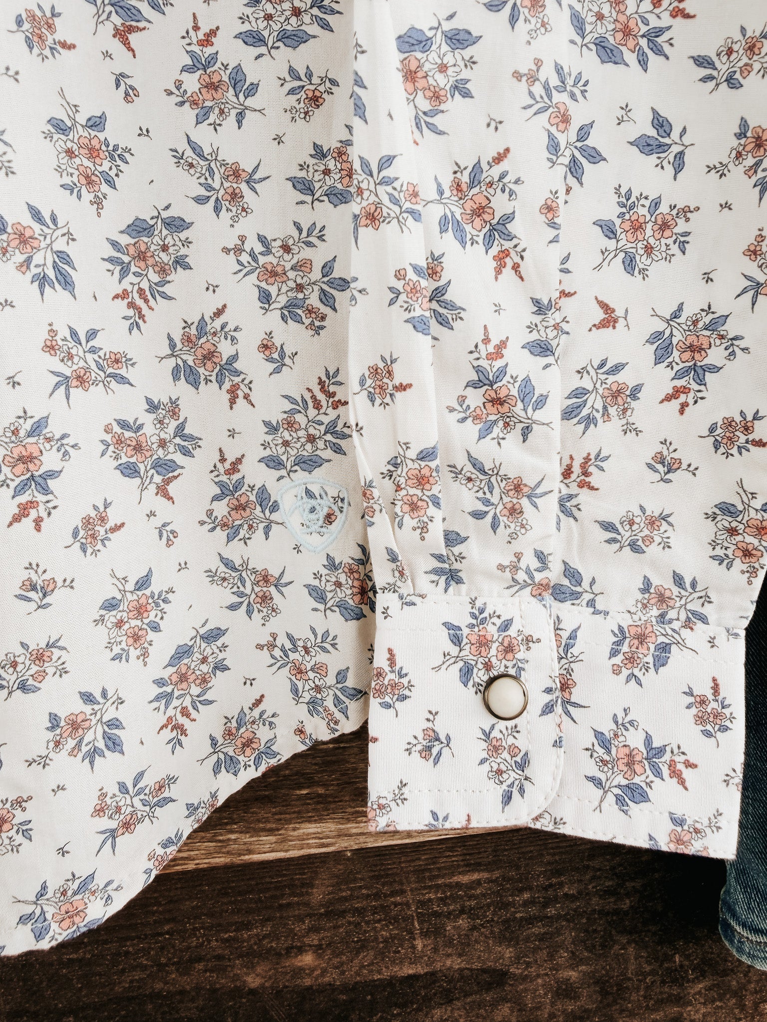 Ariat Girl's Stardust Button Up Shirt - Image 5