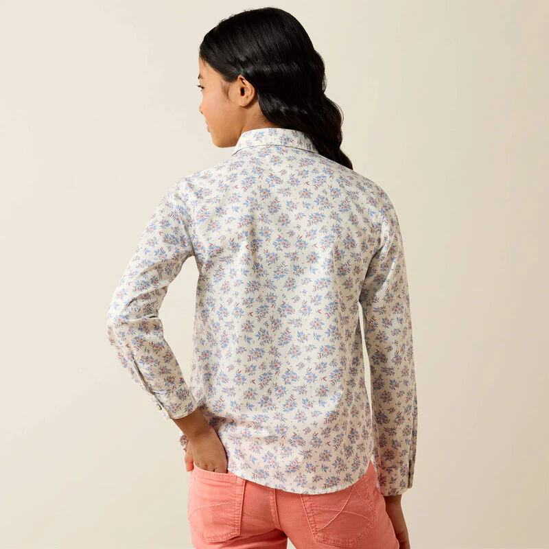 Ariat Girl's Stardust Button Up Shirt - Image 8