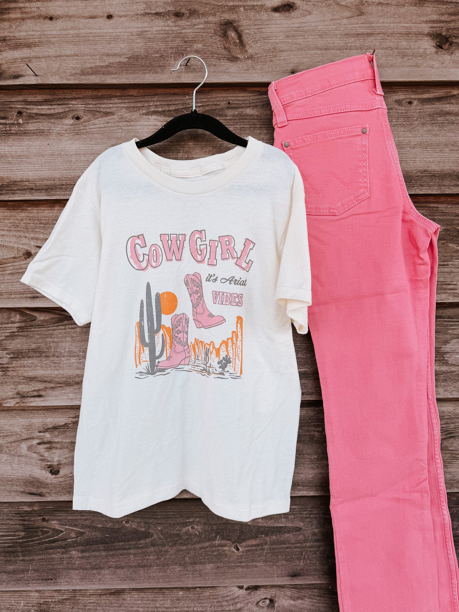 Ariat Girls Cowgirl Vibes T-Shirt - Image 3