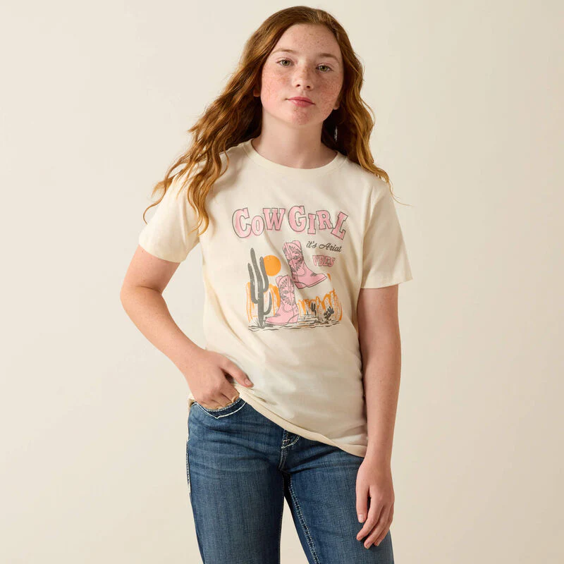 Ariat Girls Cowgirl Vibes T-Shirt - Image 7