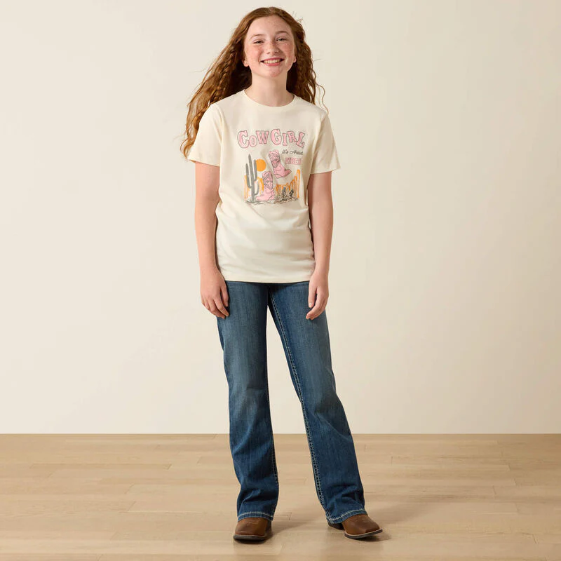 Ariat Girls Cowgirl Vibes T-Shirt - Image 8