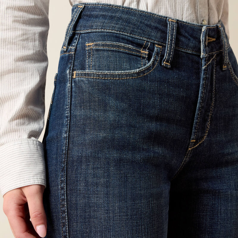 Women Ariat High Rise Vivienne Slim Trouser Jeans - Image 5