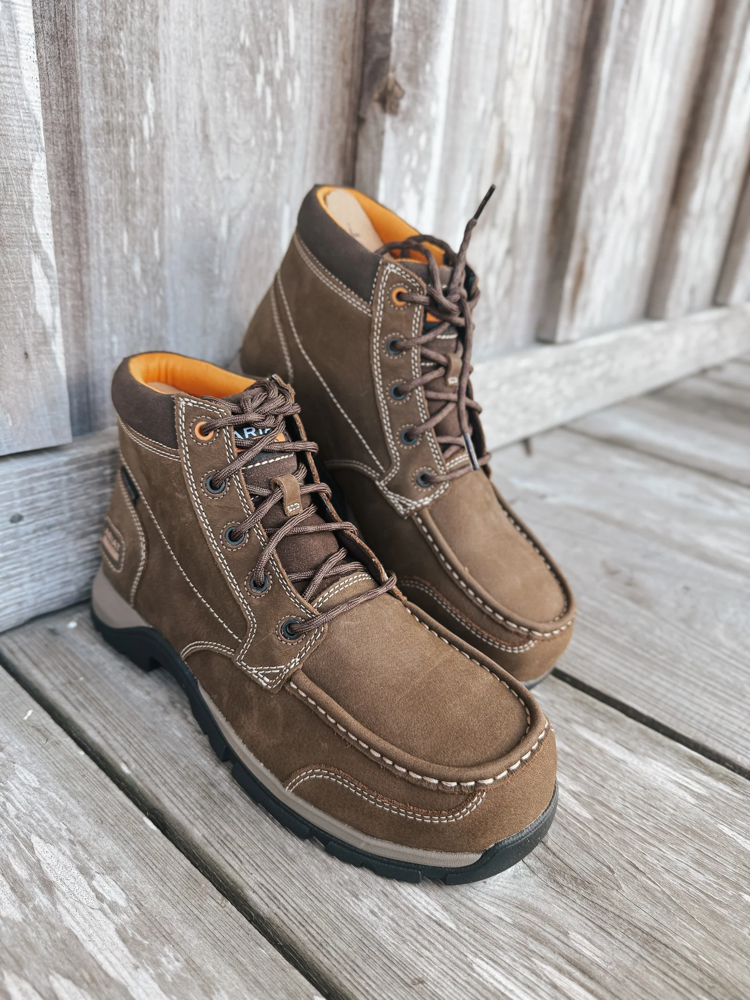 Men's Ariat Edge Chukka 6" Composite Toe Work Boot - Image 3