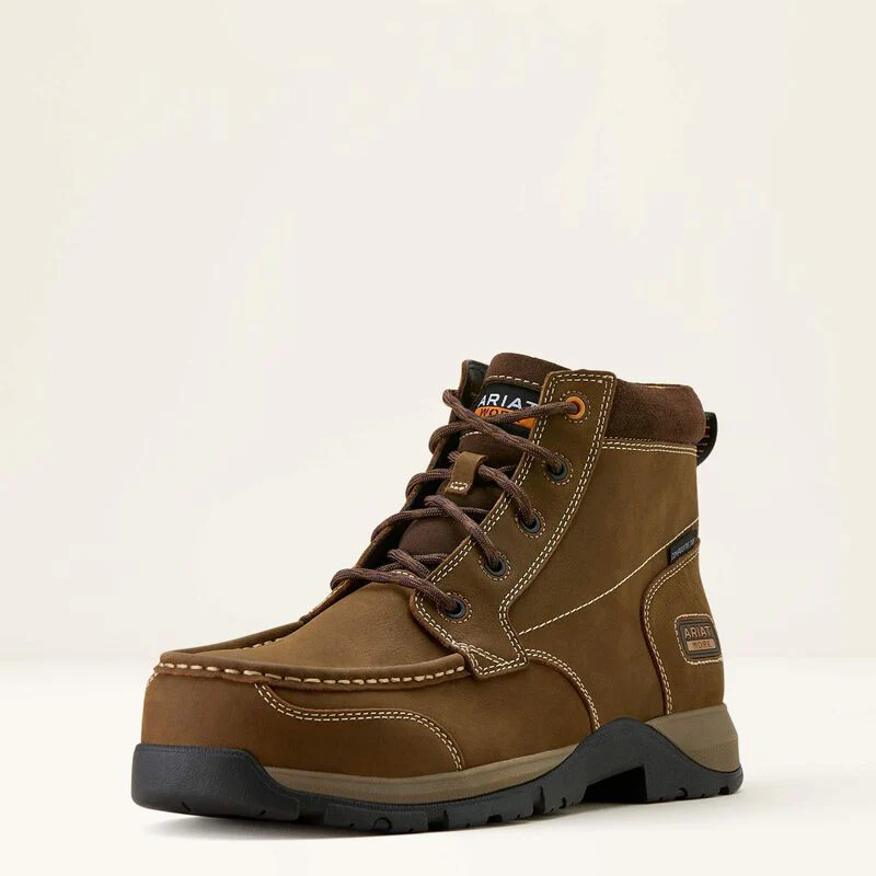 Men's Ariat Edge Chukka 6" Composite Toe Work Boot - Image 6