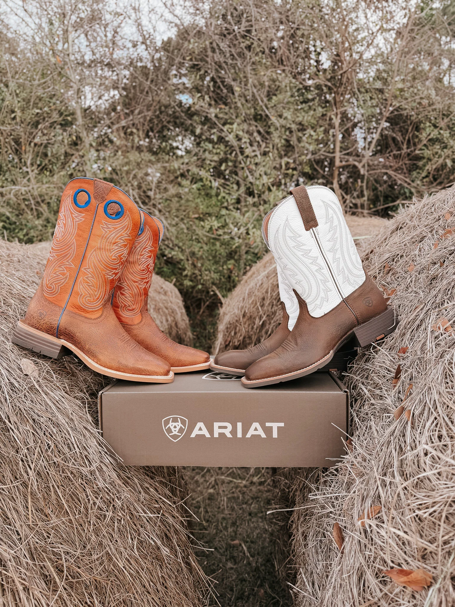 Ariat Men's Sport Big Country Wide Square Toe Cowboy Boot - Image 13
