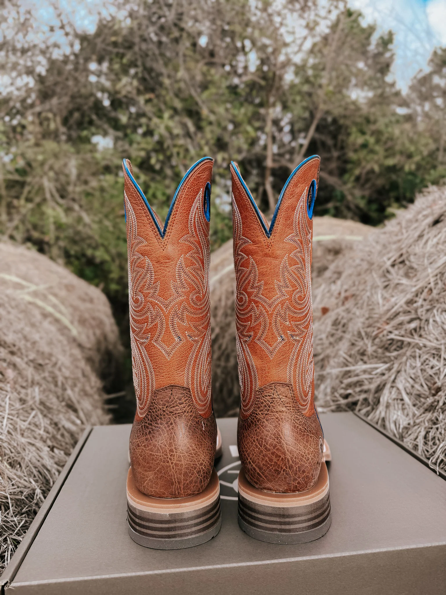 Ariat Men's Highland Toughstock Performance Western Boots - Image 4