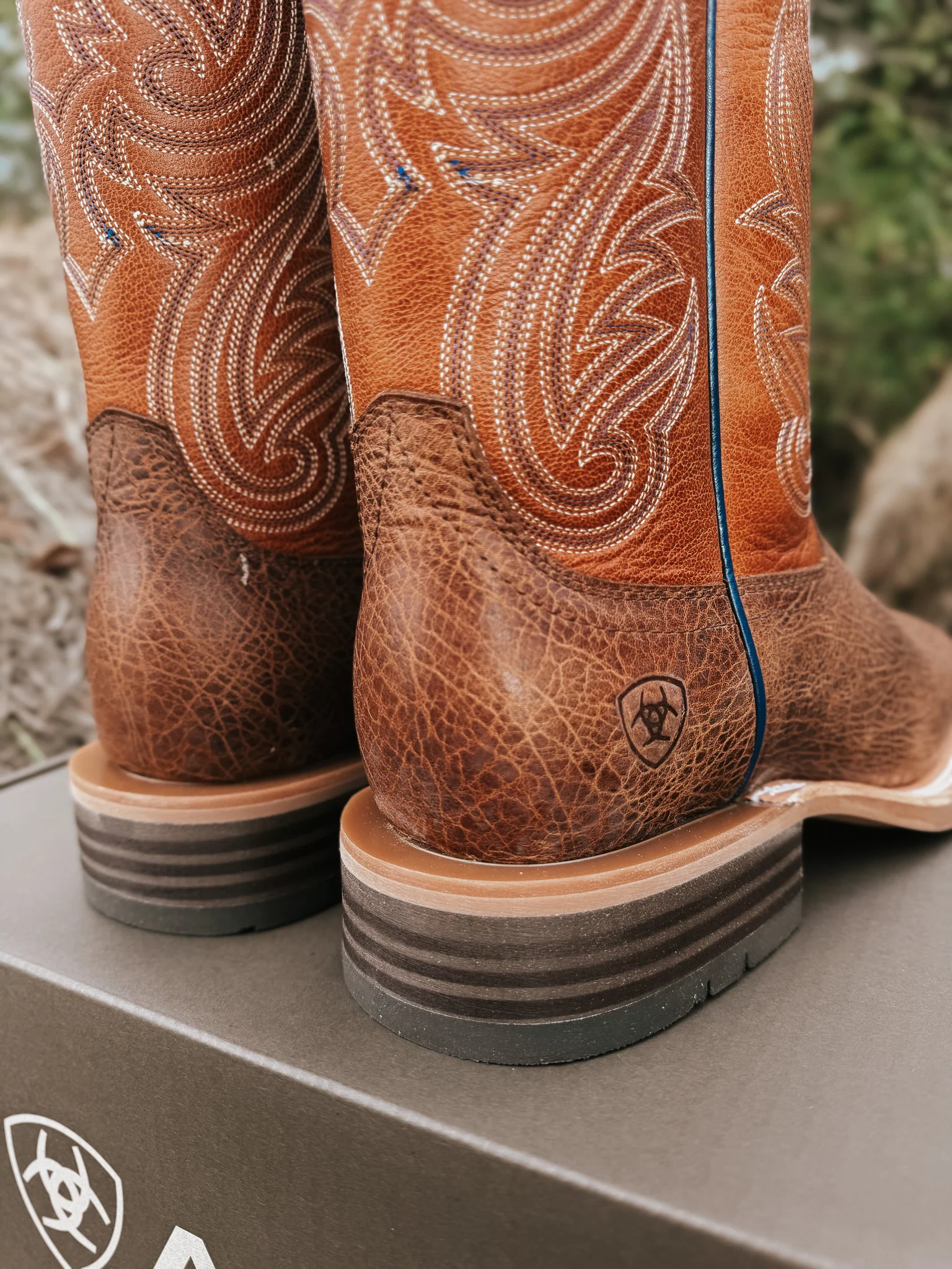 Ariat Men's Highland Toughstock Performance Western Boots - Image 5
