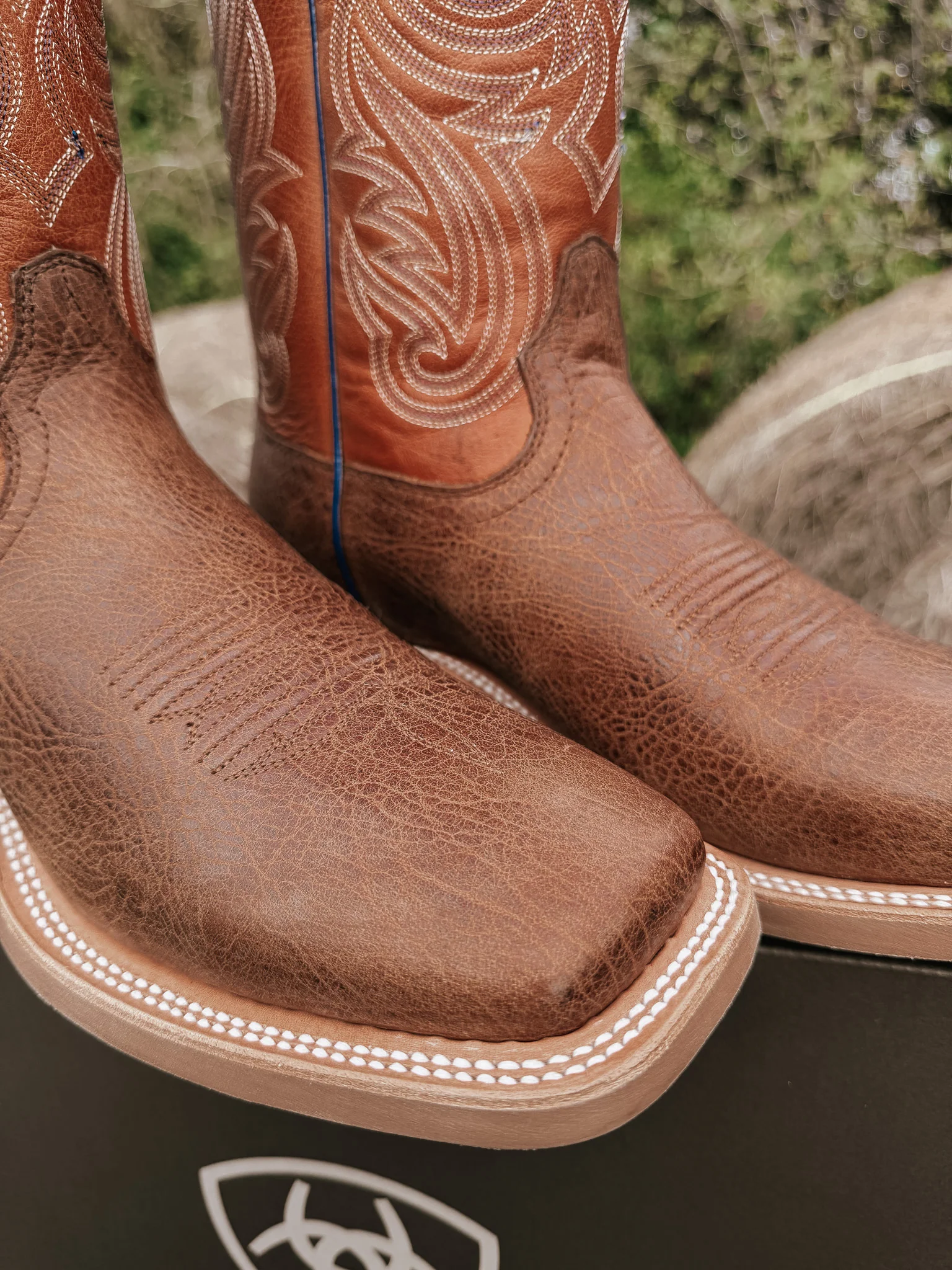 Ariat Men's Highland Toughstock Performance Western Boots - Image 7