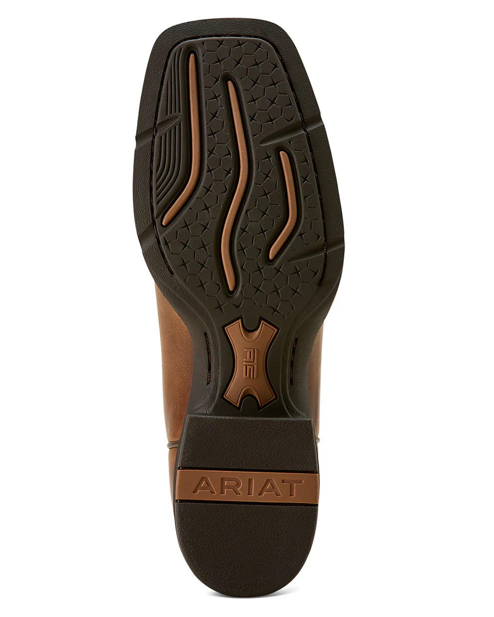 Ariat Women's Round Up Remuda Wide Square Toe Western Boots - Image 10