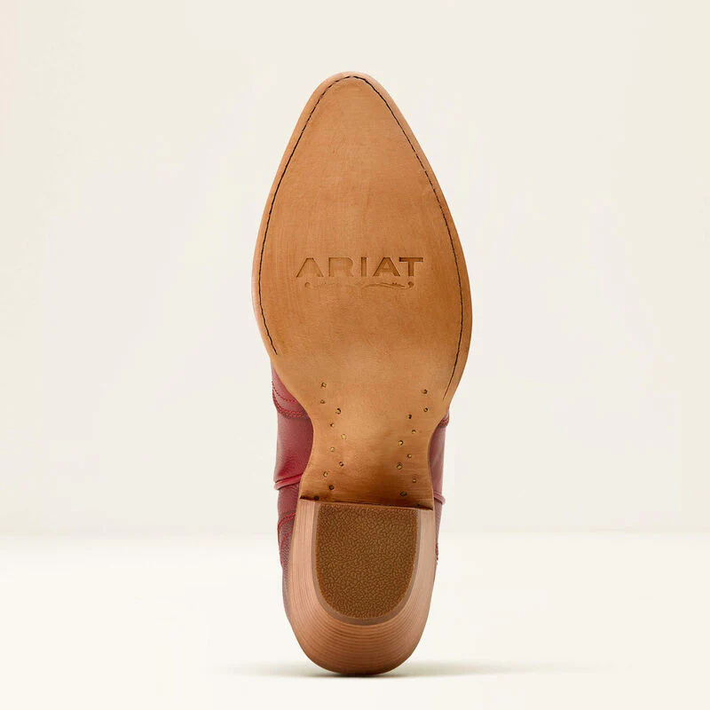 Ariat Women's Julietta Western Booties - Red Alert - Image 10