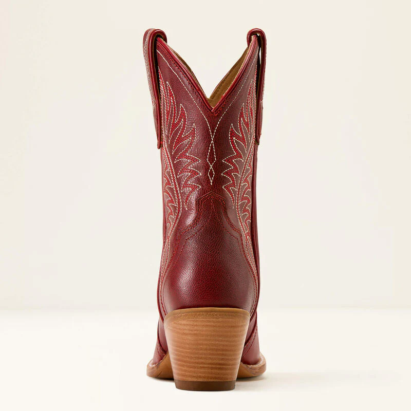 Ariat Women's Julietta Western Booties - Red Alert - Image 9