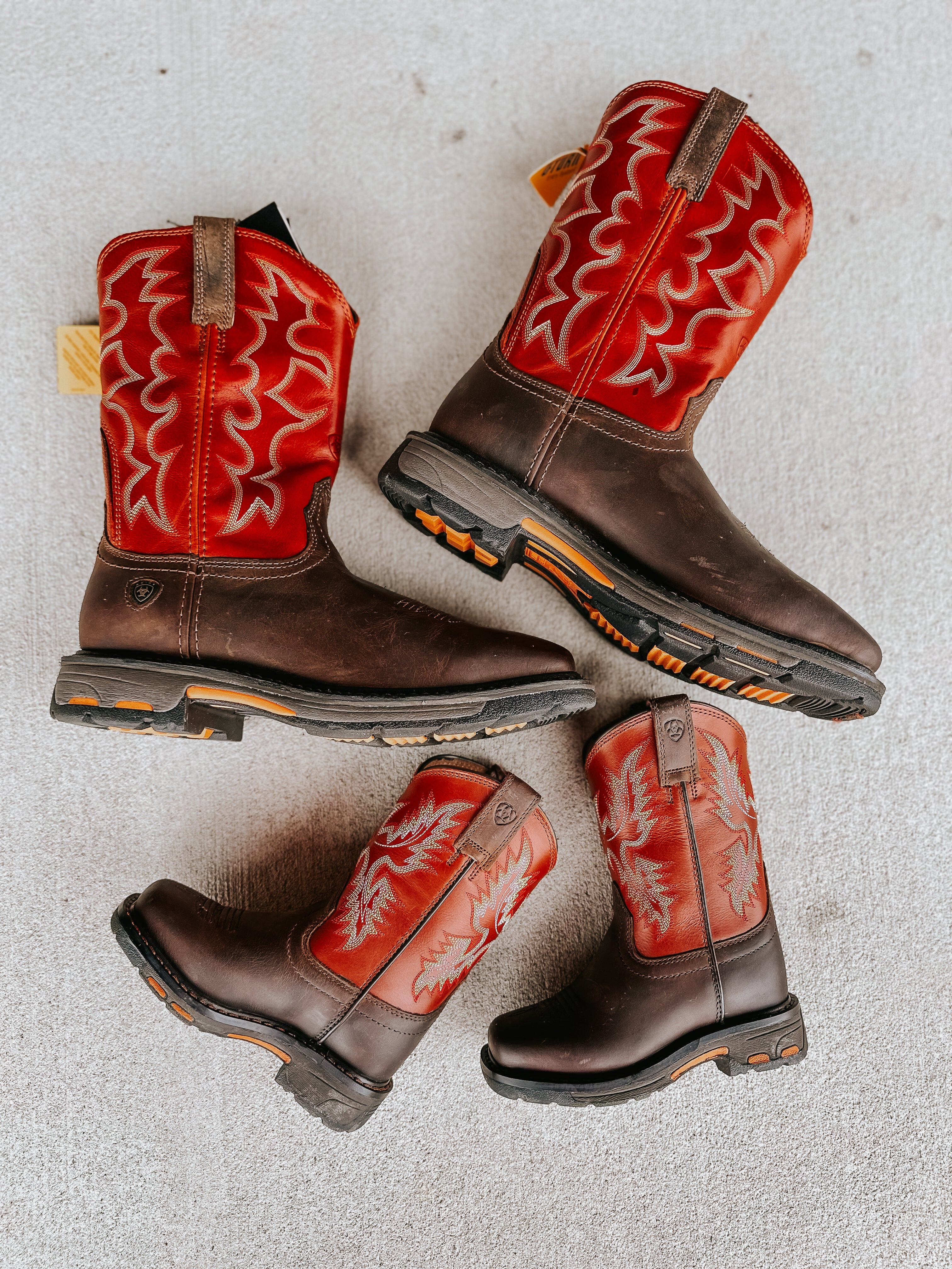 Youth Ariat WorkHog Boots - Image 5