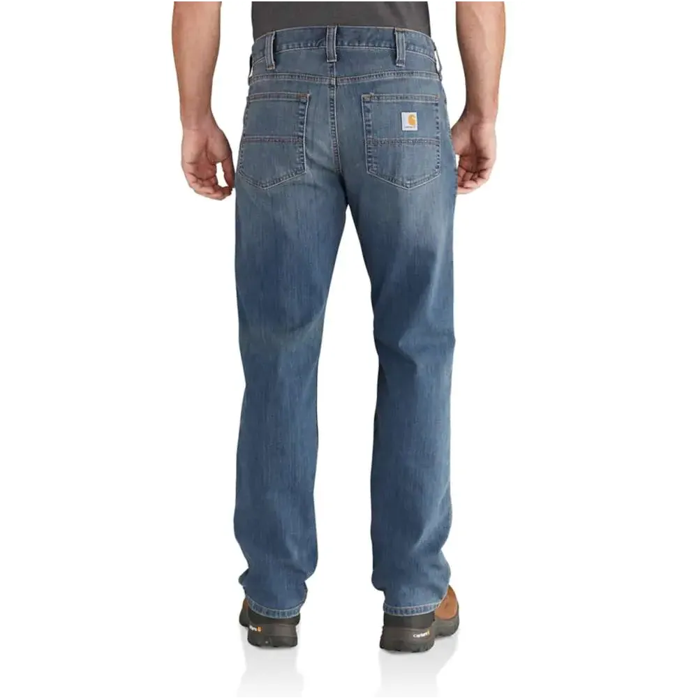 Carhartt Men's Coldwater Rugged Flex Relaxed Fit Straight Leg 5 Pocket Jeans - Image 2