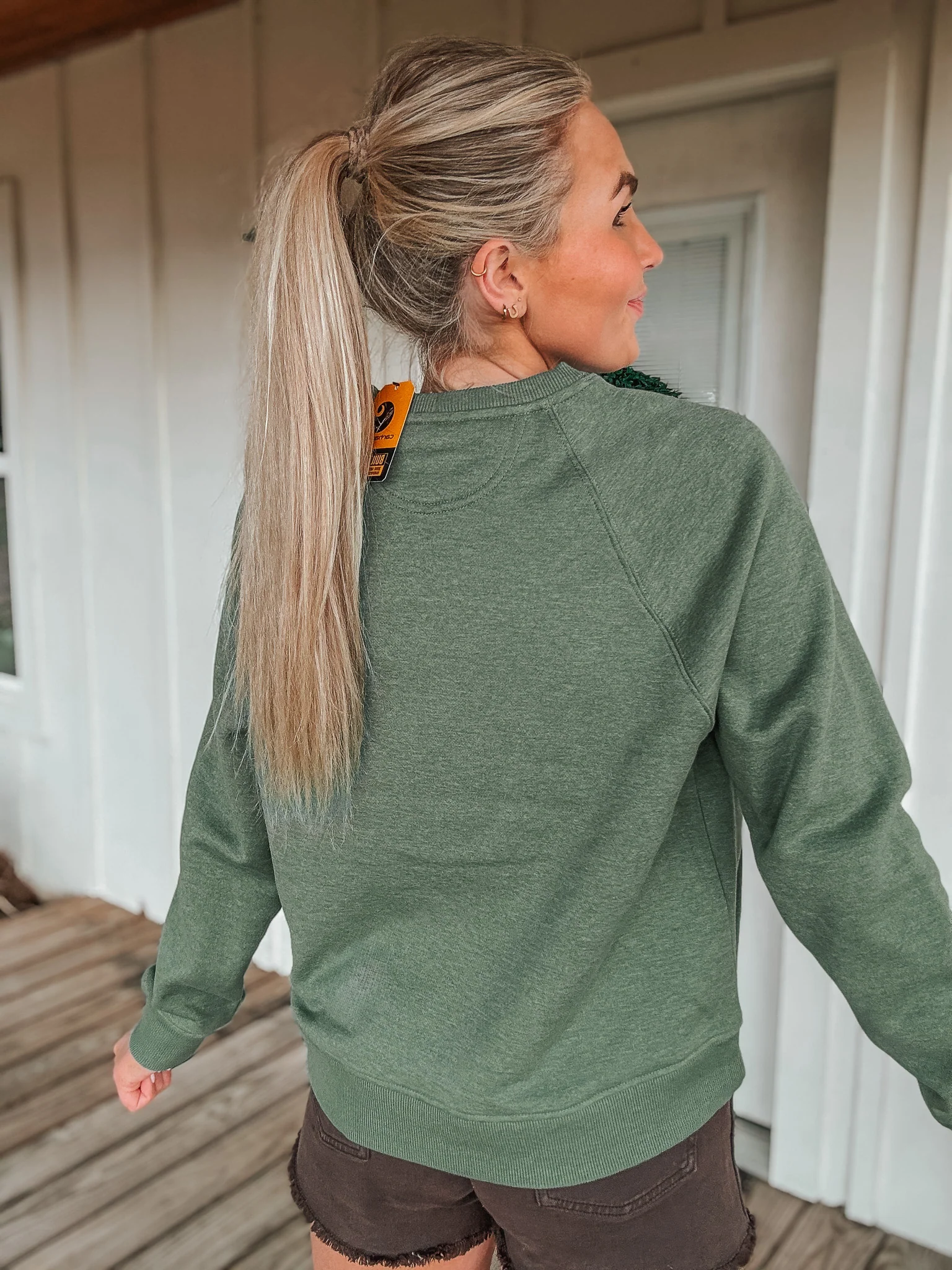 Carhartt Women's Crewneck Sweatshirt - Image 5