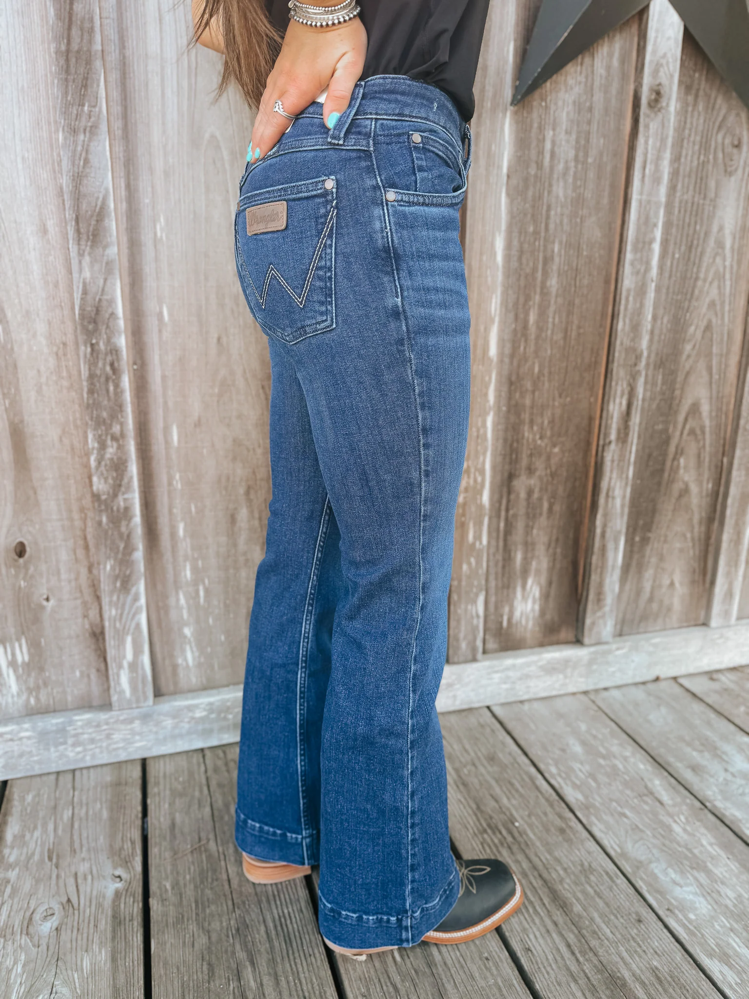 Women's Wrangler Retro Mae Trouser Jean - Image 9