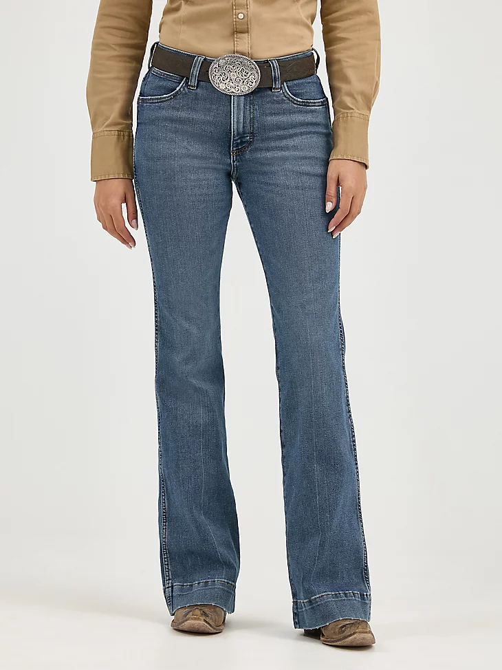 Women's Wrangler Retro Bailey High Rise Trouser Jean - Image 2