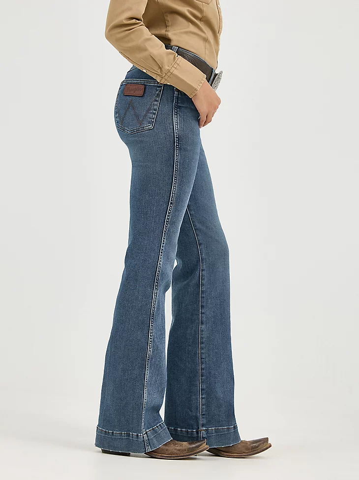 Women's Wrangler Retro Bailey High Rise Trouser Jean - Image 5