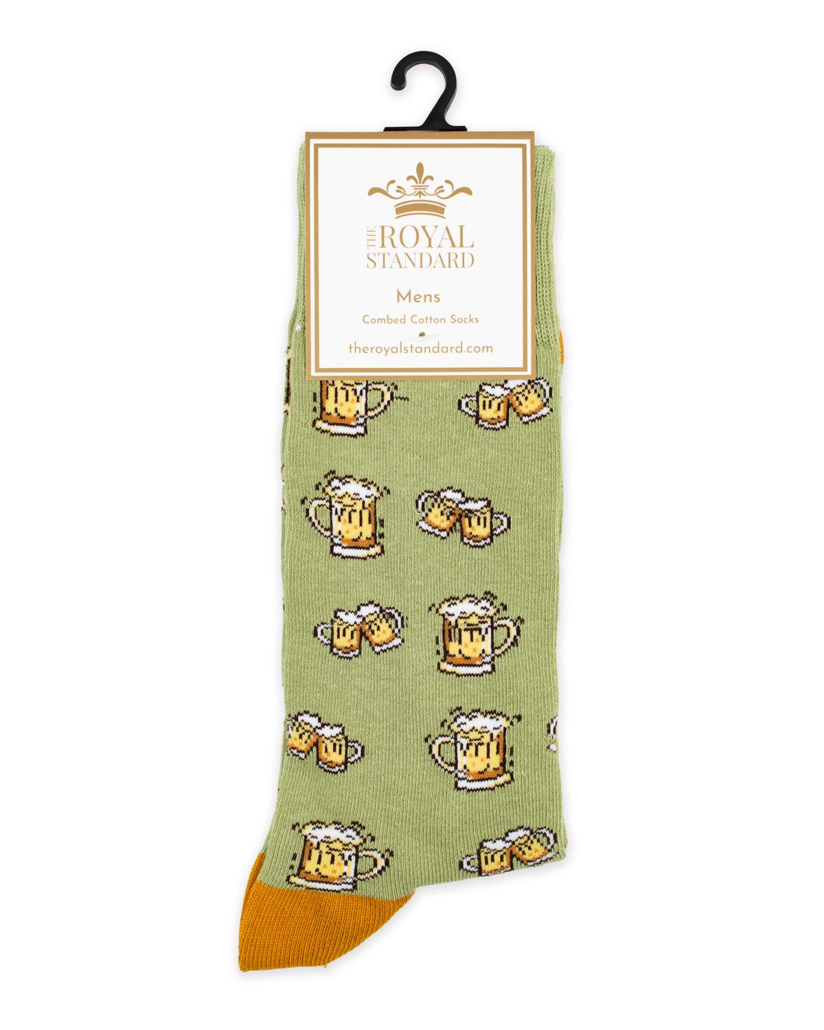 Men's Royal Standard Beer Cheers Socks - Image 2