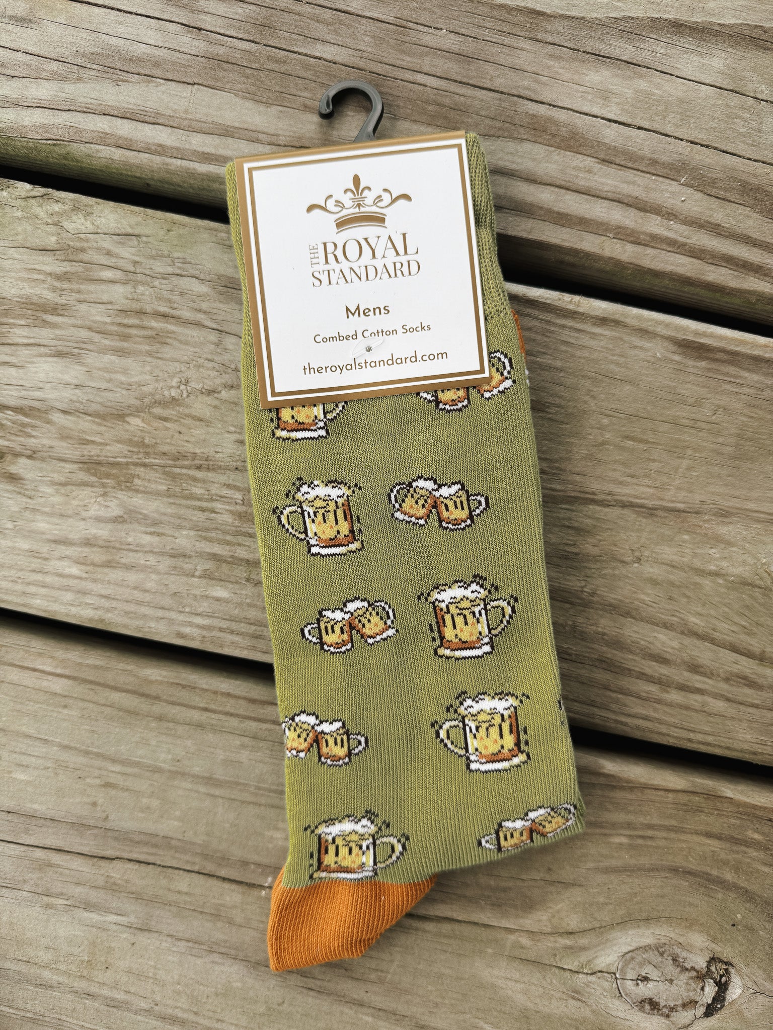 Men's Royal Standard Beer Cheers Socks - Image 3
