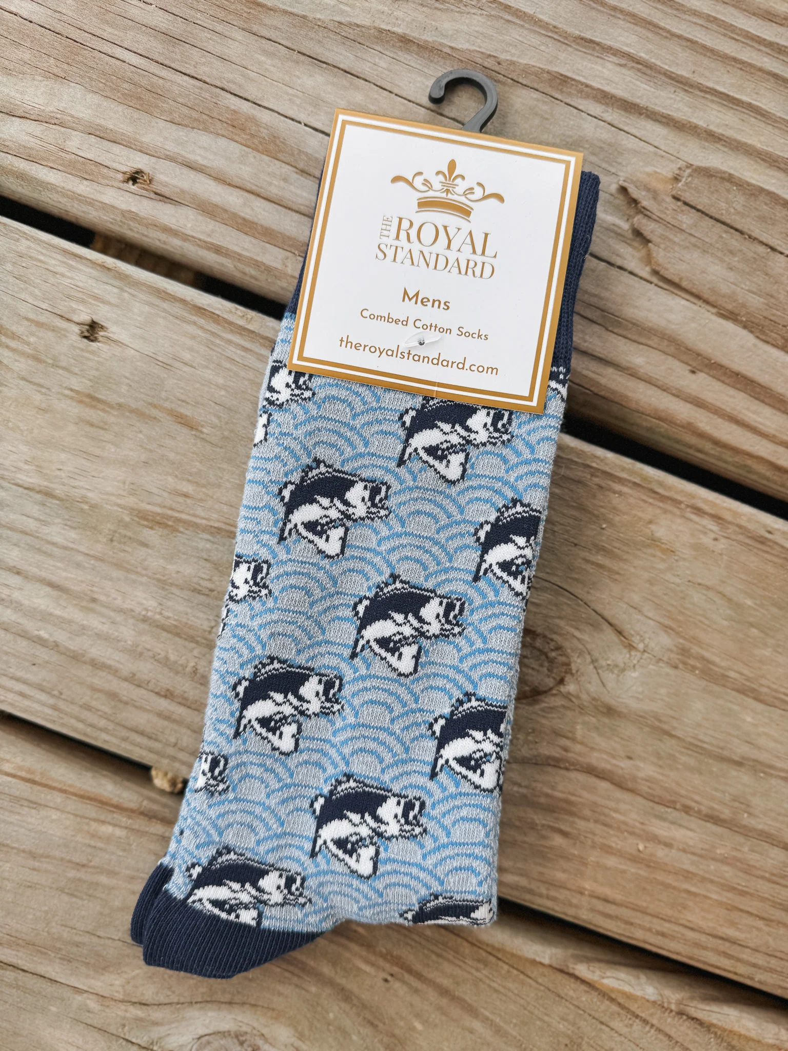Men's The Royal Standard I'd Rather Be Fishing Socks - Image 3