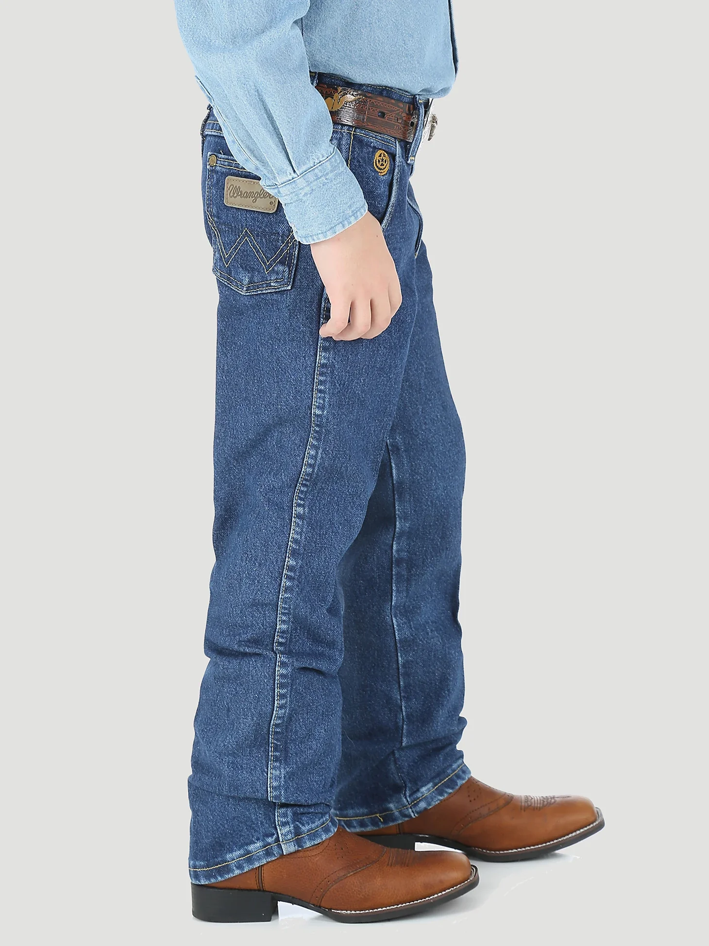 Wrangler Boy's George Strait Original Cowboy Cut Jeans - Image 3
