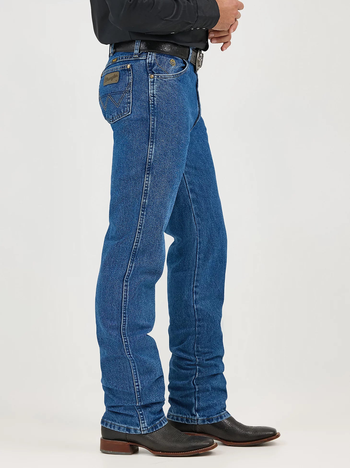Wrangler Premium Edition Men's George Strait Original Fit Jeans - Image 4