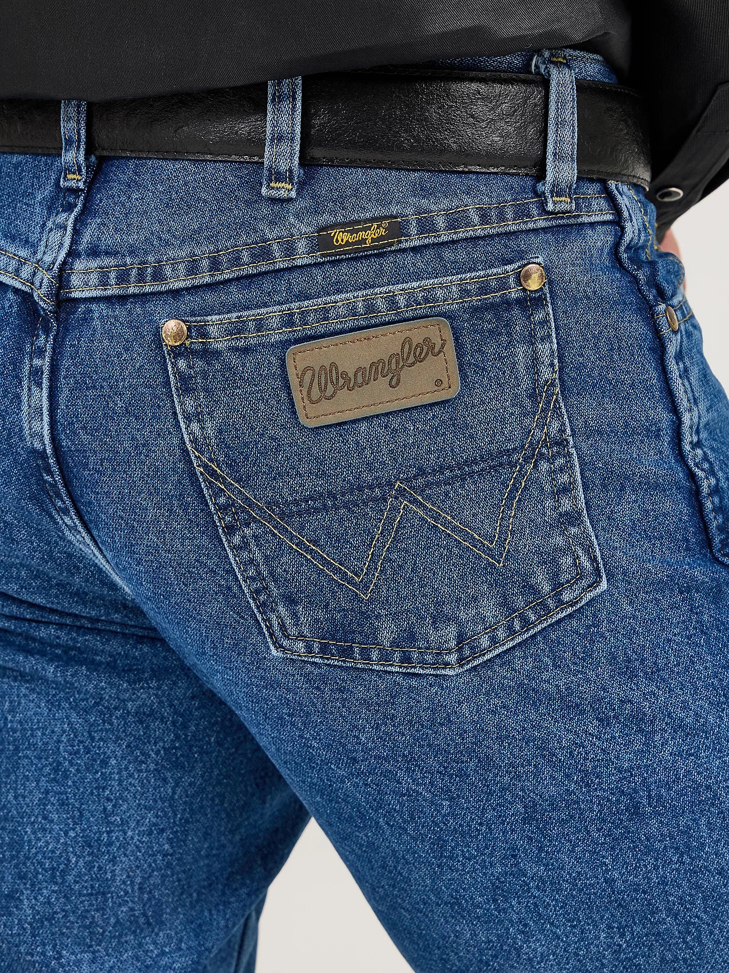 Wrangler Premium Edition Men's George Strait Original Fit Jeans - Image 5