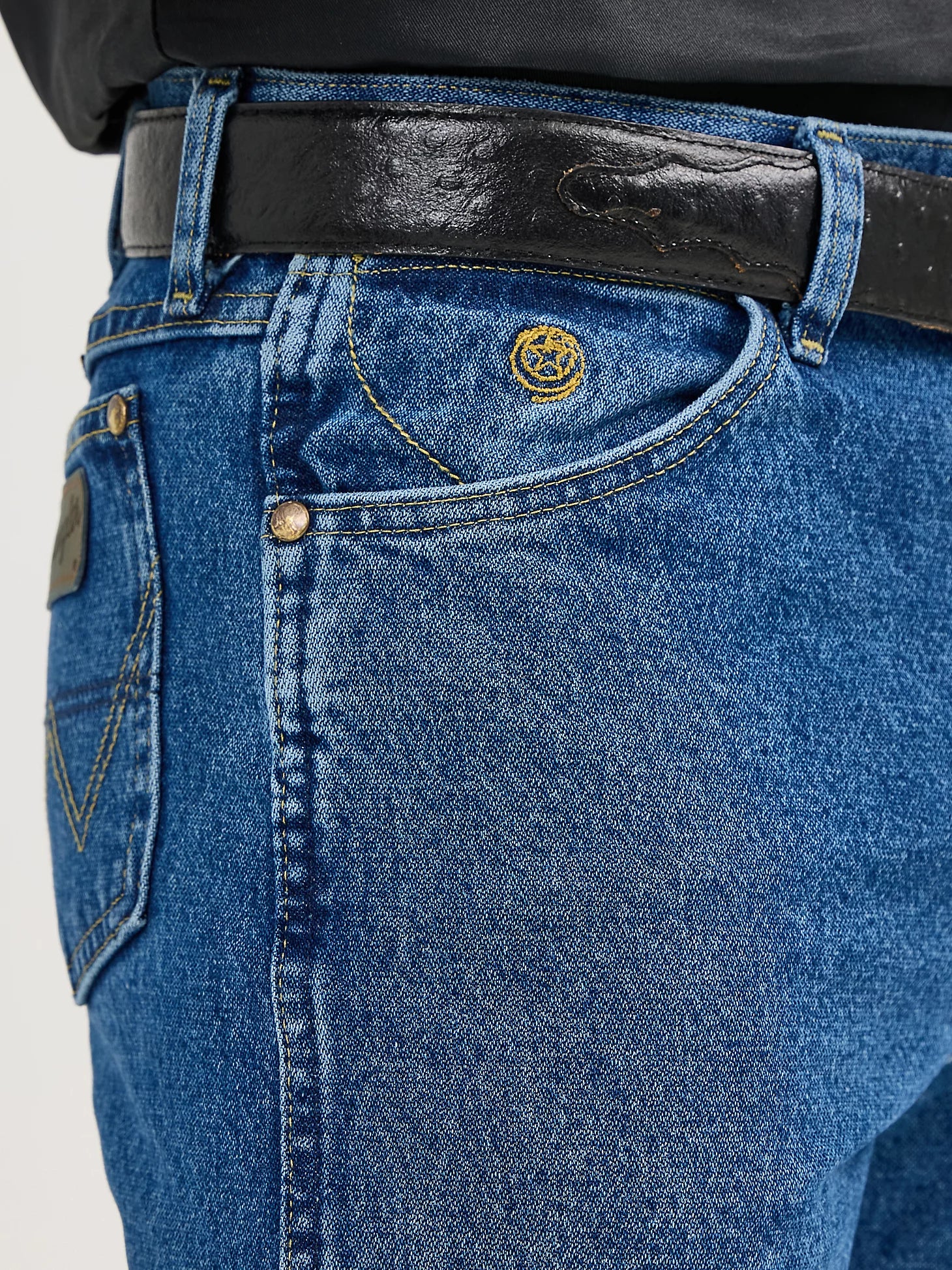 Wrangler Premium Edition Men's George Strait Original Fit Jeans - Image 6