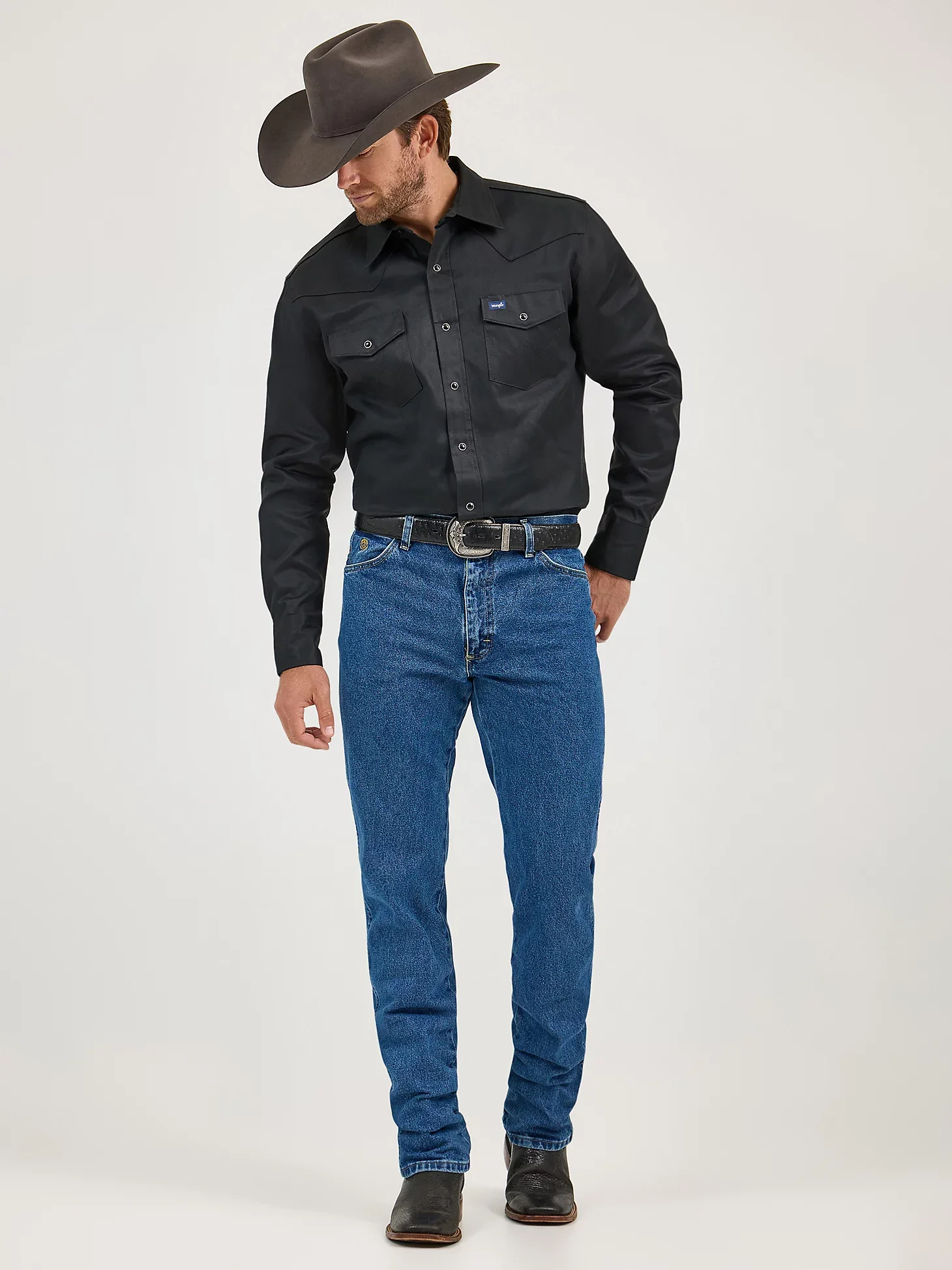Wrangler Premium Edition Men's George Strait Original Fit Jeans - Image 7