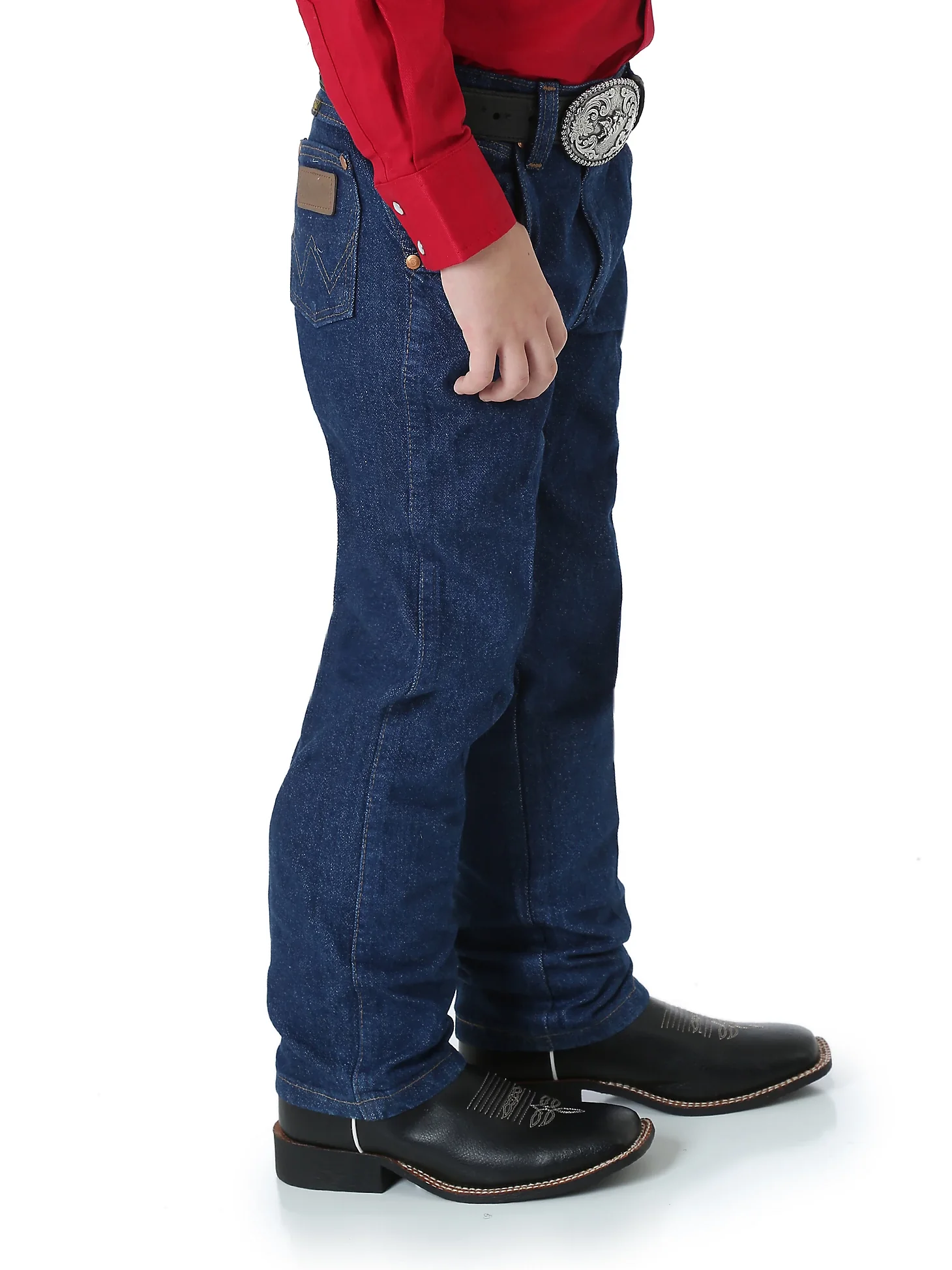Wrangler Boy's Prewashed Cowboy Cut Original Fit Jeans - Image 4