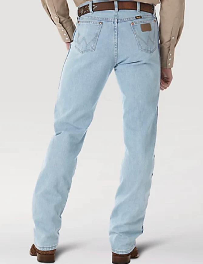 BEST-SELLER! WRANGLER COWBOY CUT ORIGINAL FIT JEANS IN BLEACH - Image 7