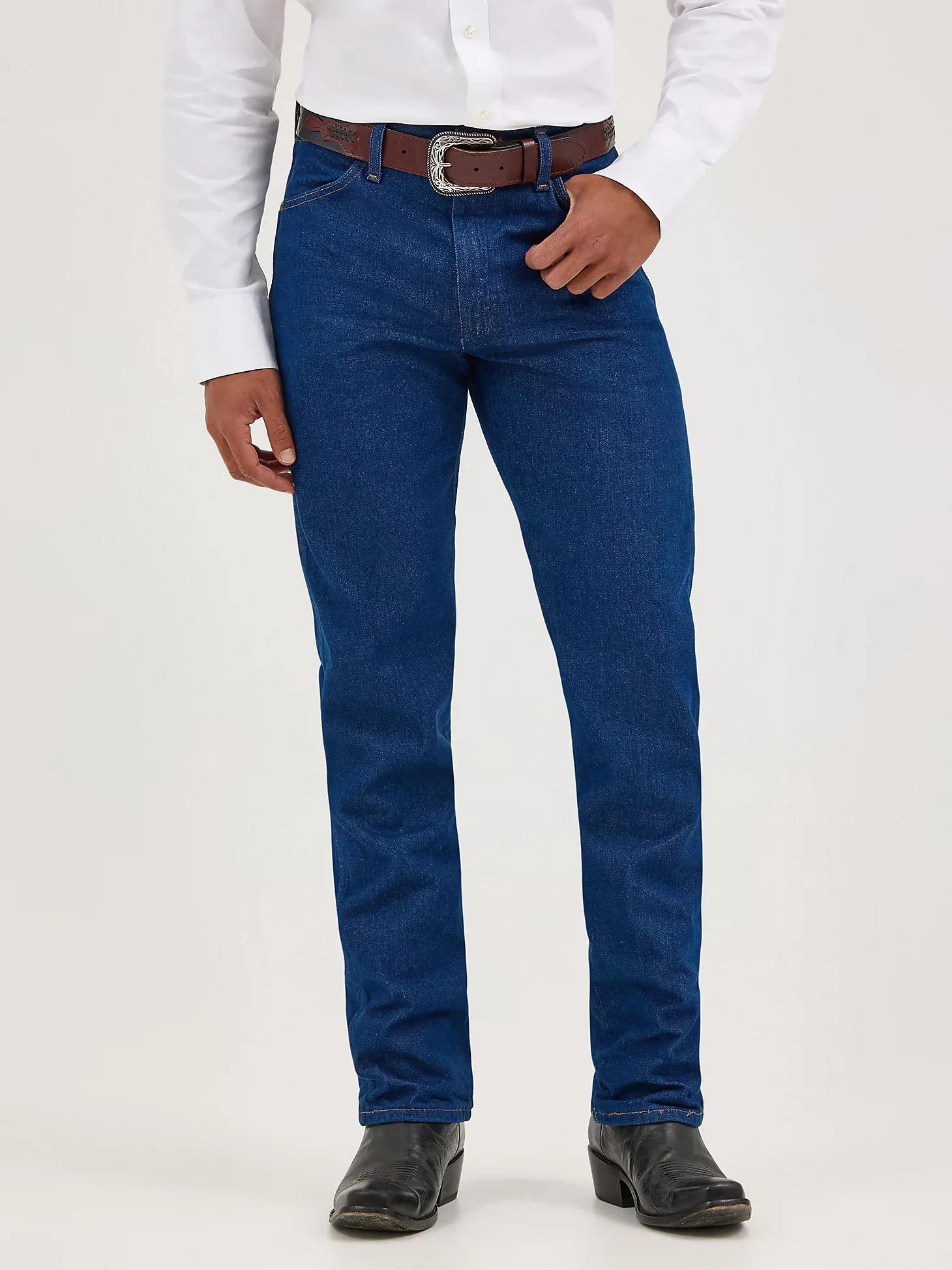 Wrangler Men's 13MWZ Prewashed Cowboy Cut Original Fit Jeans - Image 4