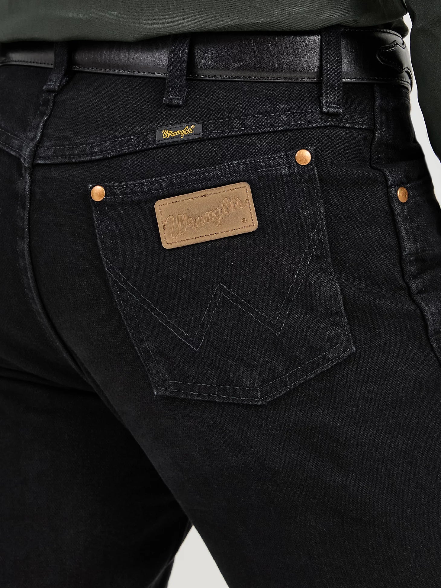 Men's Wrangler Cowboy Cut® Original Fit Jean in Black - Image 11