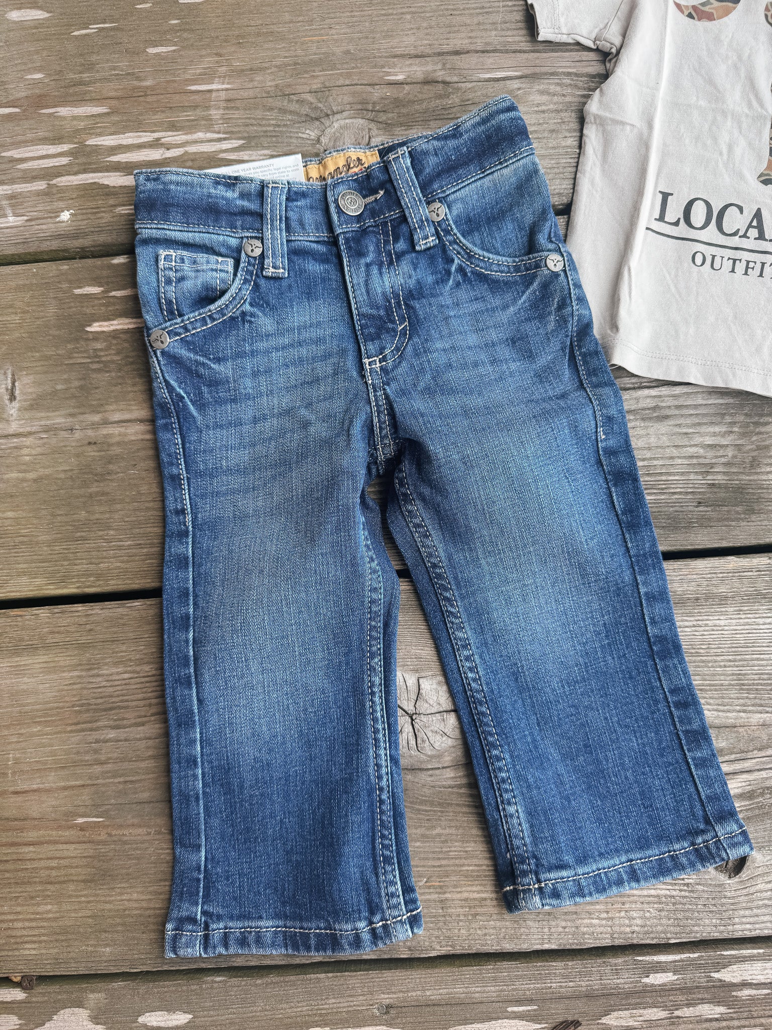 Wrangler Boy's Toddler & Youth 20X No. 42 Vintage Bootcut Slim Fit Jeans - Image 7
