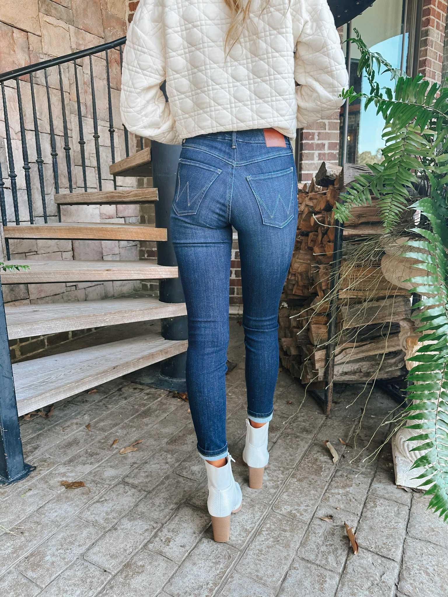 Women's Wrangler Bespoke High Rise Skinny Jean - Image 6