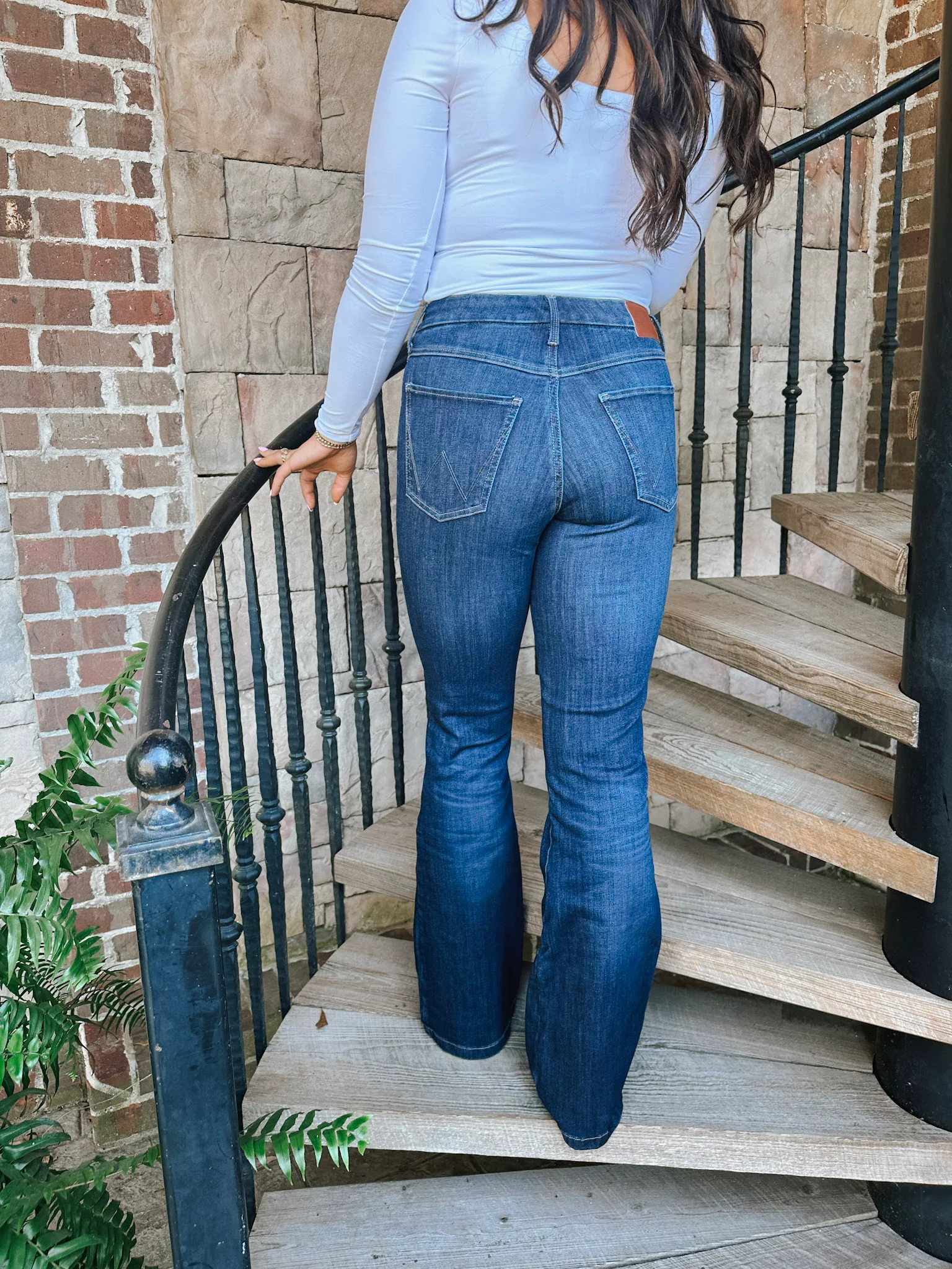 Women's Wrangler Bespoke High Rise Flare Jean - Image 3