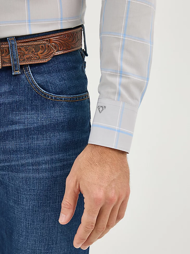 Men's Wrangler Cody Johnson One Pocket Button Down Shirt - Image 3