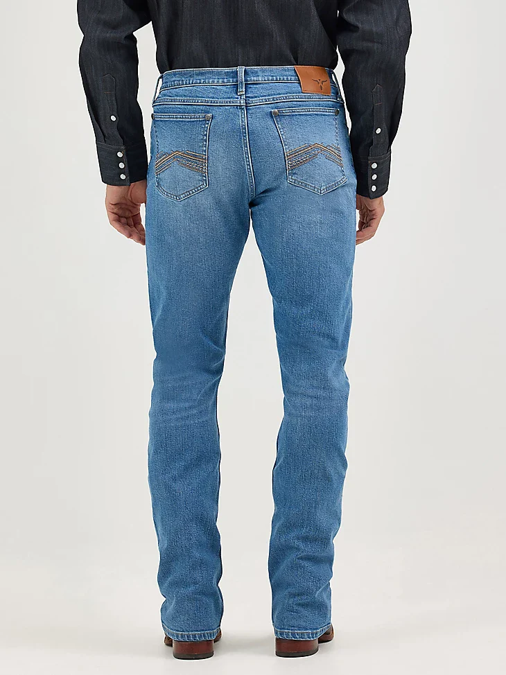 Men's Wrangler® 20X® No. 42 Vintage Bootcut Jean in Seaside - Image 2