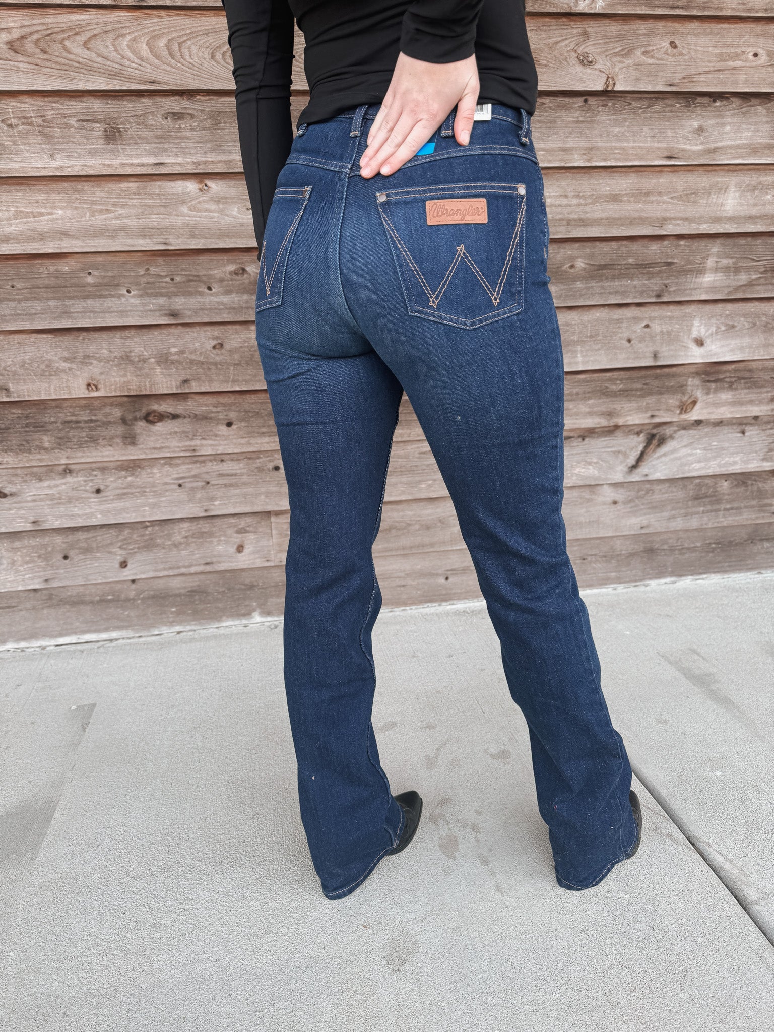 Wrangler Women's Kayla Ultimate Riding Bootcut Jeans - Image 5
