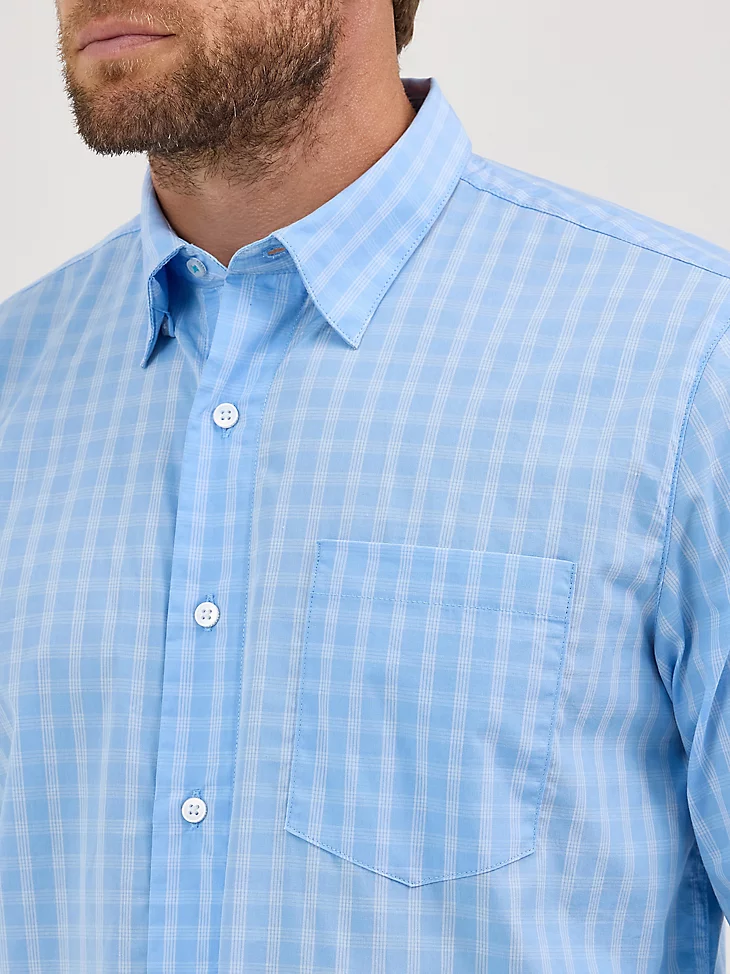 Men's Wrangler Cody Johnson One Pocket Button Down Shirt - Image 6